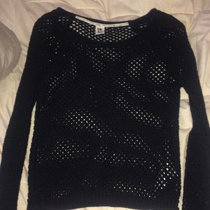 black roxy sweater